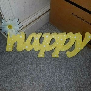 Happy sign